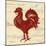 Tuscan Rooster III-Sharyn Sowell-Mounted Print