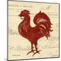 Tuscan Rooster III-Sharyn Sowell-Mounted Print