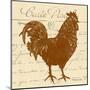 Tuscan Rooster IV-Sharyn Sowell-Mounted Print