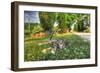 Tuscan Sleepy Cat-Robert Goldwitz-Framed Photographic Print