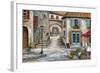 Tuscan St Scene-Marilyn Dunlap-Framed Art Print