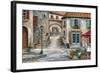 Tuscan St Scene-Marilyn Dunlap-Framed Art Print