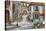 Tuscan St Scene-Marilyn Dunlap-Stretched Canvas