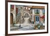 Tuscan St Scene-Marilyn Dunlap-Framed Art Print