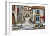 Tuscan St Scene-Marilyn Dunlap-Framed Art Print