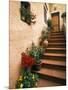 Tuscan Staircase, Italy-Walter Bibikow-Mounted Photographic Print