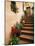 Tuscan Staircase, Italy-Walter Bibikow-Mounted Photographic Print