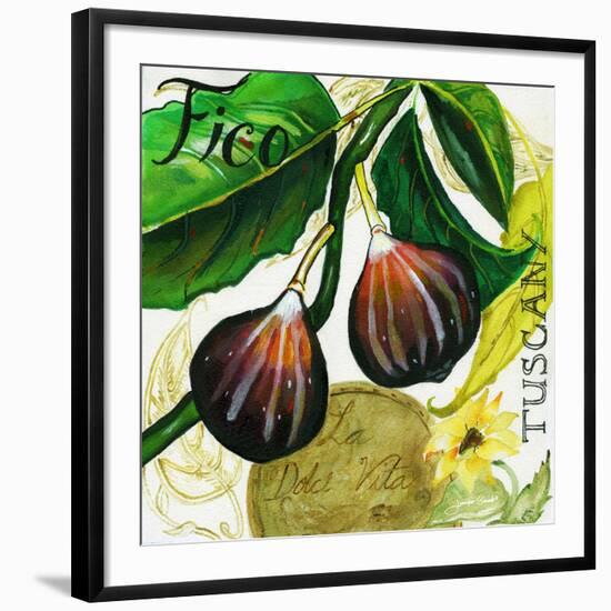 Tuscan Sun Figs-Jennifer Garant-Framed Giclee Print