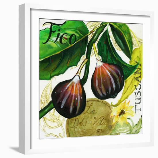 Tuscan Sun Figs-Jennifer Garant-Framed Giclee Print