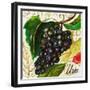 Tuscan Sun Grapes-Jennifer Garant-Framed Giclee Print