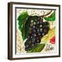 Tuscan Sun Grapes-Jennifer Garant-Framed Giclee Print