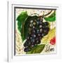 Tuscan Sun Grapes-Jennifer Garant-Framed Giclee Print