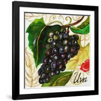 Tuscan Sun Grapes-Jennifer Garant-Framed Giclee Print