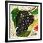 Tuscan Sun Grapes-Jennifer Garant-Framed Giclee Print