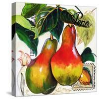 Tuscan Sun Pears-Jennifer Garant-Stretched Canvas