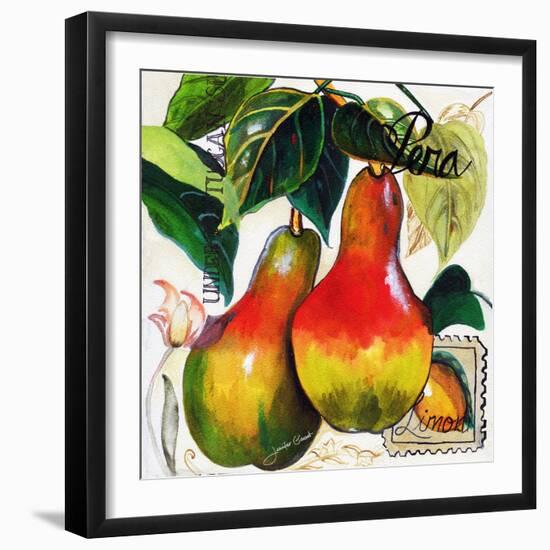 Tuscan Sun Pears-Jennifer Garant-Framed Giclee Print