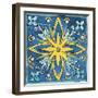 Tuscan Sun Tile I Color-Anne Tavoletti-Framed Premium Giclee Print