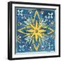 Tuscan Sun Tile I Color-Anne Tavoletti-Framed Premium Giclee Print