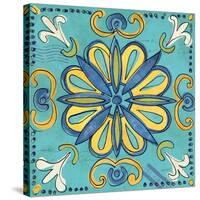 Tuscan Sun Tile IV Color-Anne Tavoletti-Stretched Canvas