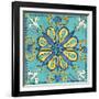 Tuscan Sun Tile IV Color-Anne Tavoletti-Framed Art Print