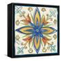 Tuscan Sun Tiles I Talavera-Anne Tavoletti-Framed Stretched Canvas