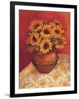 Tuscan Sunflowers I-Pamela Gladding-Framed Art Print