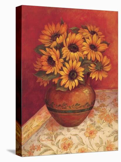 Tuscan Sunflowers I-Pamela Gladding-Stretched Canvas