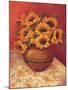 Tuscan Sunflowers II-Pamela Gladding-Mounted Art Print
