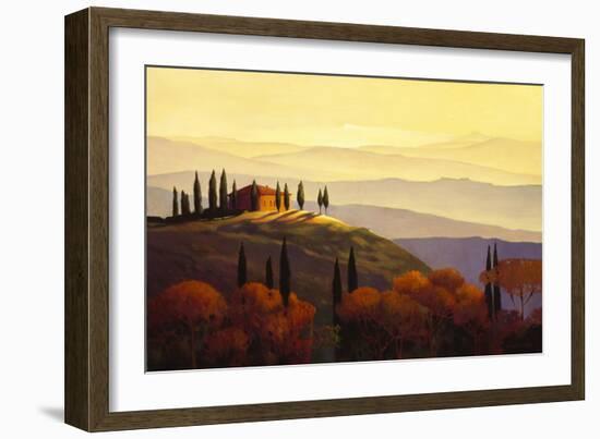 Tuscan Sunrise-Max Hayslette-Framed Giclee Print