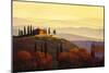 Tuscan Sunrise-Max Hayslette-Mounted Giclee Print