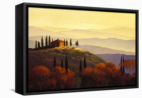 Tuscan Sunrise-Max Hayslette-Framed Stretched Canvas