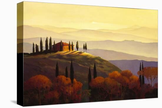 Tuscan Sunrise-Max Hayslette-Stretched Canvas