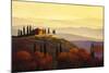 Tuscan Sunrise-Max Hayslette-Mounted Giclee Print