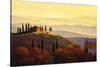 Tuscan Sunrise-Max Hayslette-Stretched Canvas