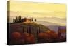 Tuscan Sunrise-Max Hayslette-Stretched Canvas