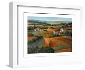 Tuscan Sunset-unknown Chun-Framed Art Print