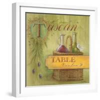 Tuscan Table-Angela Staehling-Framed Art Print