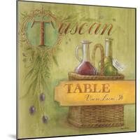 Tuscan Table-Angela Staehling-Mounted Art Print