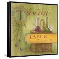 Tuscan Table-Angela Staehling-Framed Stretched Canvas