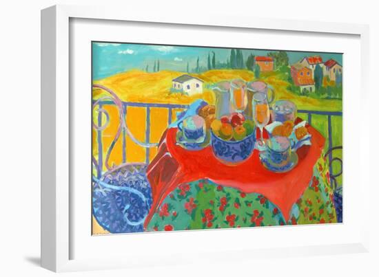 Tuscan Terrace-William Ireland-Framed Giclee Print