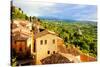 Tuscan Town at Sunset-Jeni Foto-Stretched Canvas