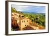 Tuscan Town at Sunset-Jeni Foto-Framed Photographic Print