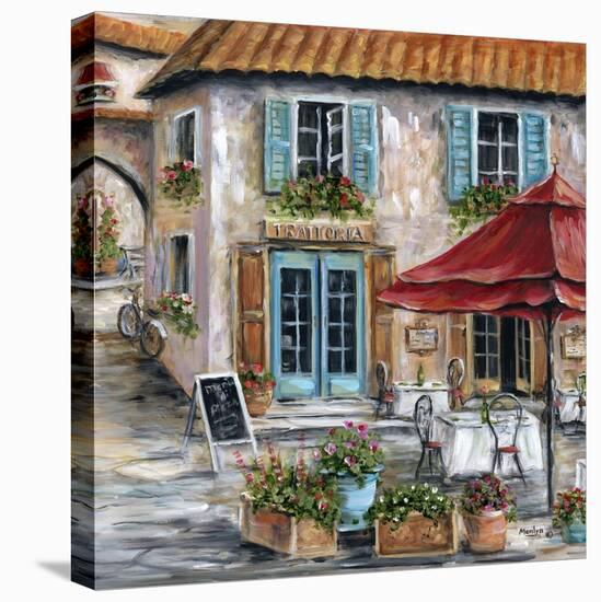 Tuscan Trattoria-Marilyn Dunlap-Stretched Canvas