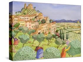 Tuscan Travel, 2009-Victoria Webster-Stretched Canvas