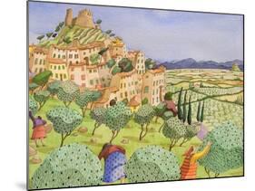 Tuscan Travel, 2009-Victoria Webster-Mounted Giclee Print