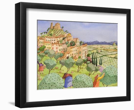 Tuscan Travel, 2009-Victoria Webster-Framed Premium Giclee Print