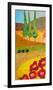 Tuscan Triptych B-null-Framed Premium Giclee Print