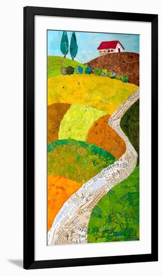 Tuscan Triptych C-null-Framed Premium Giclee Print