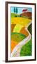 Tuscan Triptych C-null-Framed Premium Giclee Print