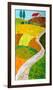 Tuscan Triptych C-null-Framed Premium Giclee Print